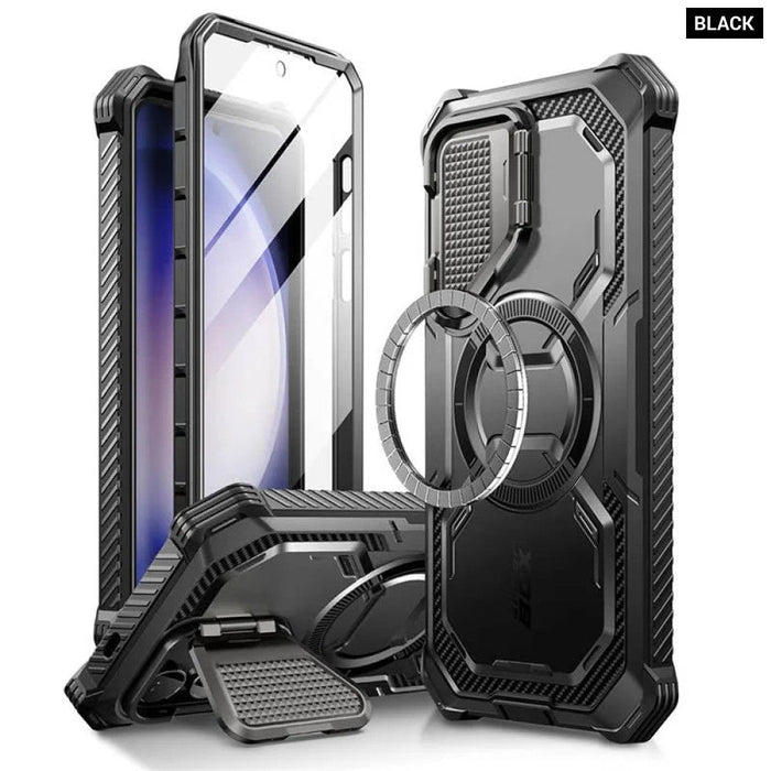 For Samsung Galaxy S24 6.2 Inch Armorbox Full-Body Rugged Case With Built-In Screen Protector