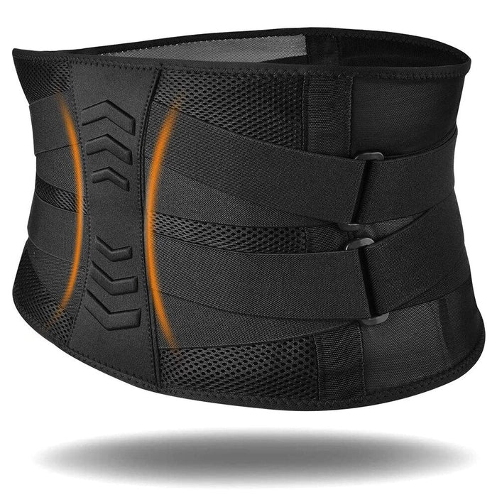 Adjustable Back Support Belt with Lumbar Pad for Work Heavy Lifting