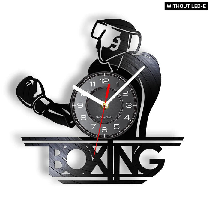 Boxing Gym Wall Clock