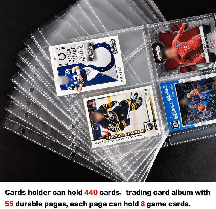 440 Pocket Baseball Card Binder For Topps Trading Cards