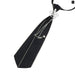 2-pc Ribbon Brooch Tie Set For Men And Women