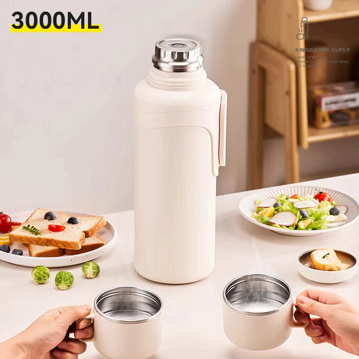 1.6l/3l Stainless Steel Thermos For Drinks