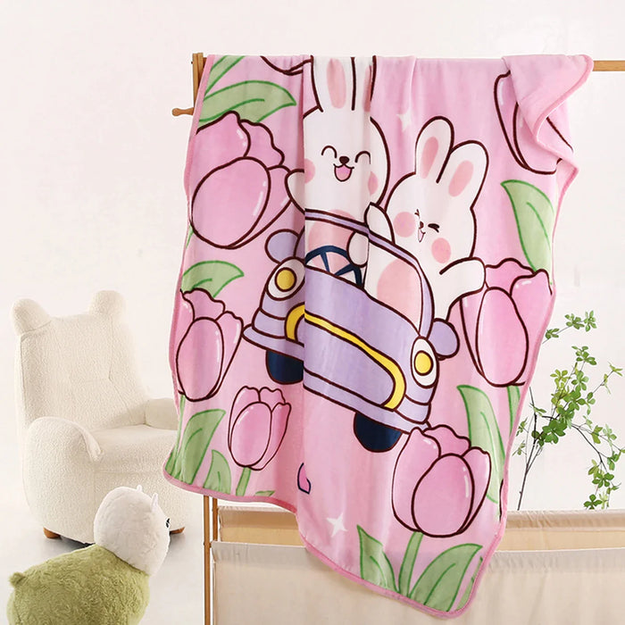 Soft Rabbit Sherpa Blanket