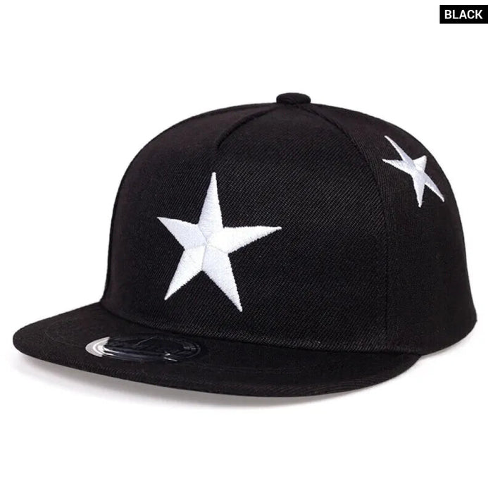 Embroidered Star Baseball Cap / Hat For Kids