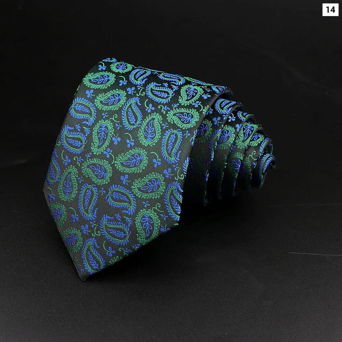 Polyester Necktie For Men For Business Meetings Formal Events And Daily Wear