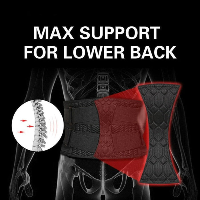 Adjustable Lower Back Waist Brace Body Shaper Gym Belts For Back Pain Relief