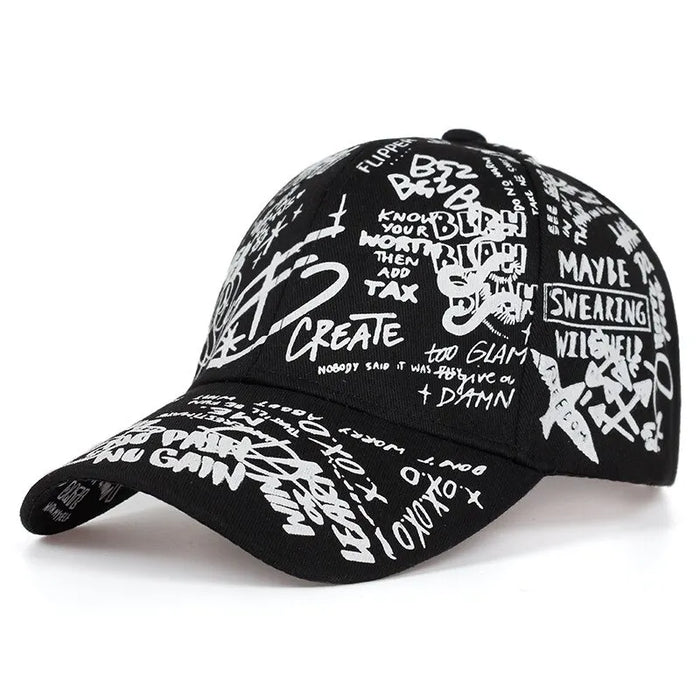 Printed Snapback Baseball Cap / Hat For All Seasons