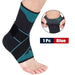 Adjustable Ankle Brace Sprained Pain Swelling For Cycling