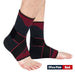 Adjustable Ankle Brace Sprained Pain Swelling For Cycling