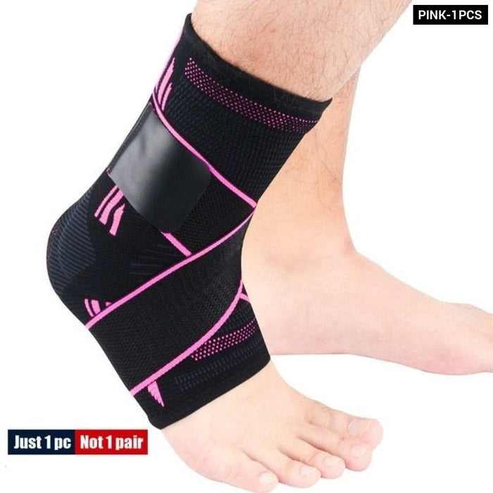 Elastic Compression Ankle Wraps For Basketball Football Volleyball