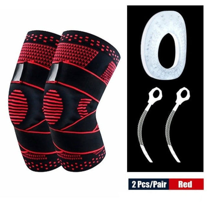 Knee Brace with Adjustable Straps for Cycling Running Basketball