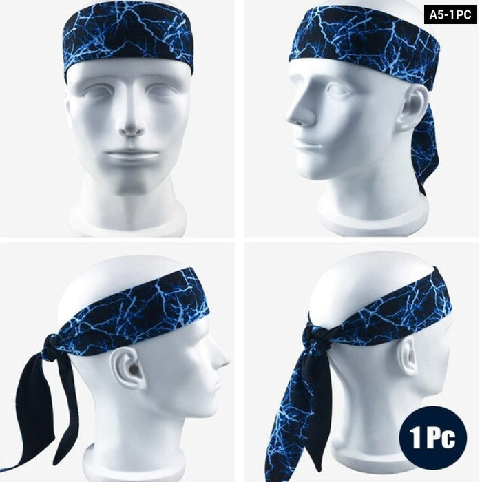 Elastic Stretch Sport Headband For Men