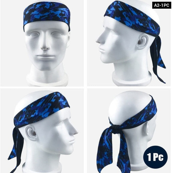 Elastic Stretch Sport Headband For Men