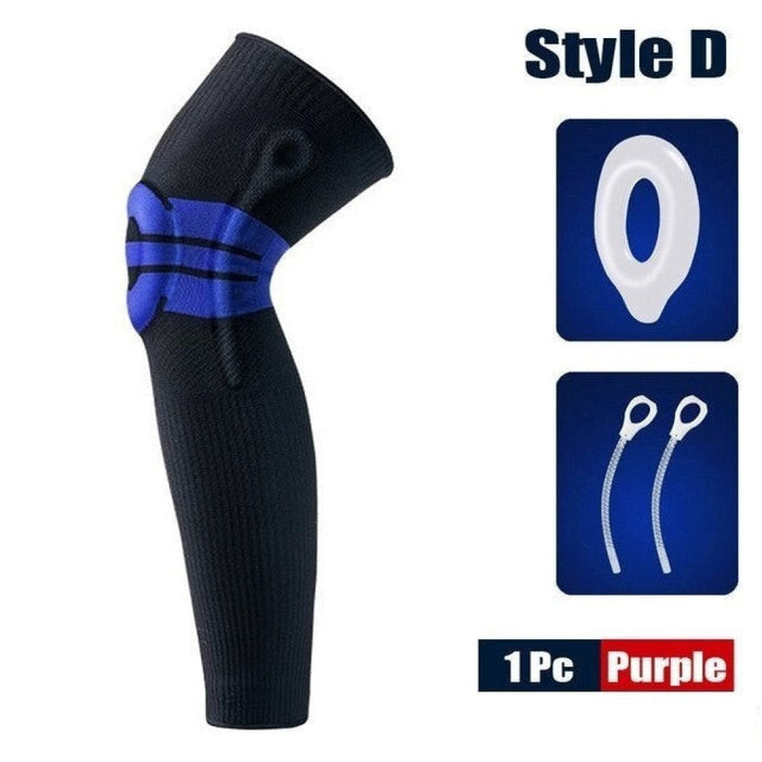 Lengthen Leg Compression Knee Brace Leg Protector Sleeve For Joint Pain Relief and Injury Recovery