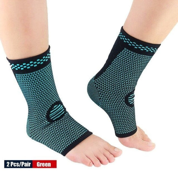 Breathable Sports Knitted Ankle Brace For Cycling Running