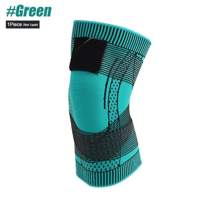 Elastic Knitted Knee Compression Sleeves For Basketball Volleyball