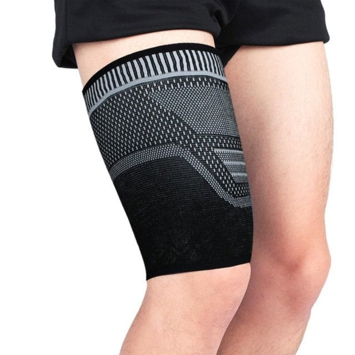 Breathable Elastic Thigh Compression Sleeves For Muscle Strain Protector Cycling Running