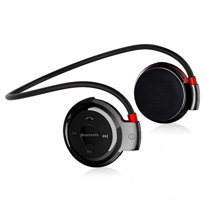 Mini-503 MP3 Player Bluetooth Earphones Supports FM Radio & 32GB TF Card