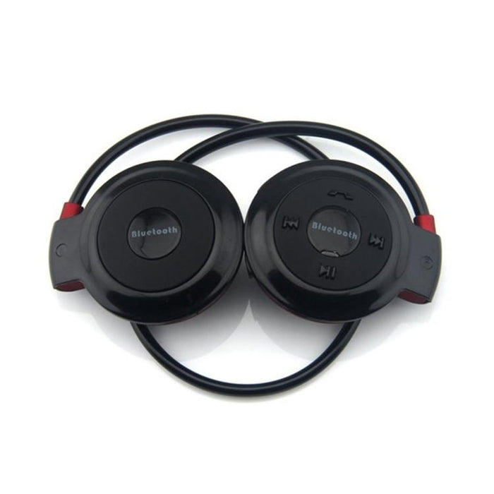 Mini-503 MP3 Player Bluetooth Earphones Supports FM Radio & 32GB TF Card