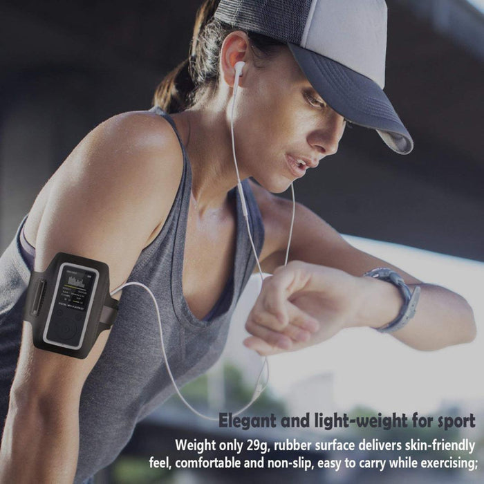 Portable Mp4 Music Player With Fm Radio & Recording Black