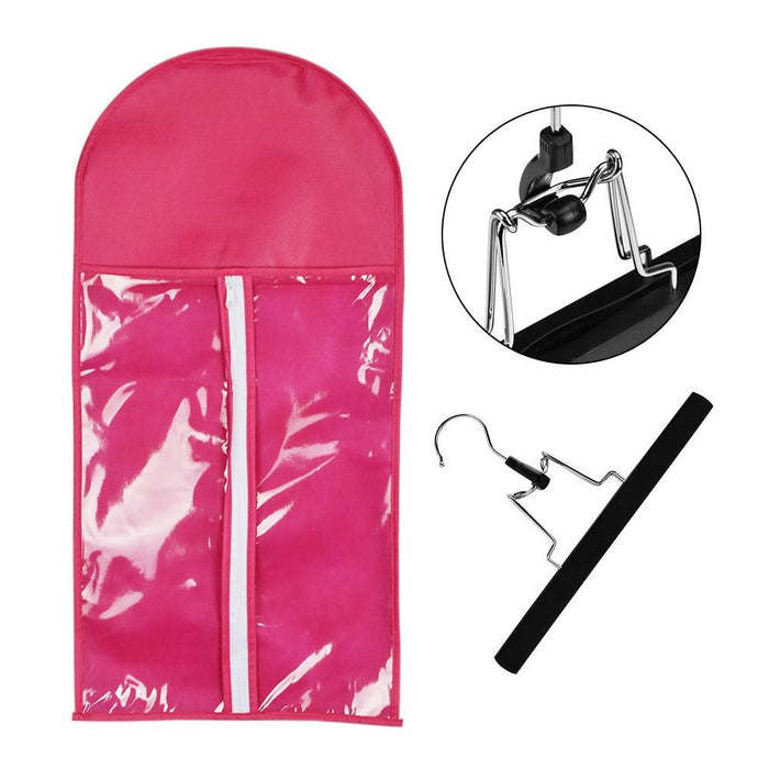 Protective Hair Extension Storage Bag Hanger