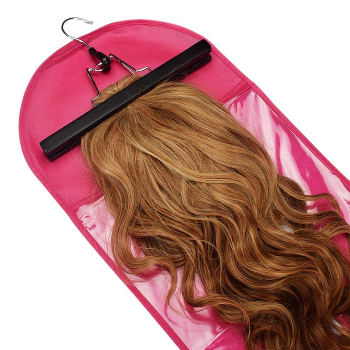 Protective Hair Extension Storage Bag Hanger