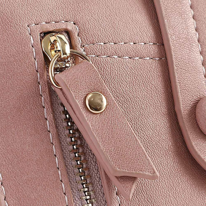 Women Two-Folding Wallet Multi-Function Clutch Bag Small Wallet