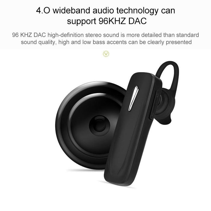 Stereo Bluetooth V4.1 Wireless Hands Free Earphone For Samsung Black