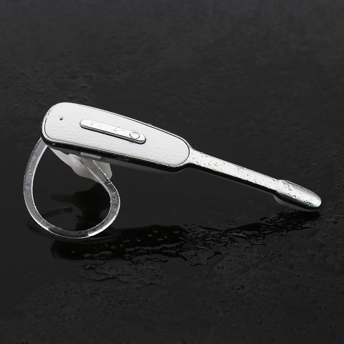 Wireless Bluetooth With Microphone Handsfree Stereo Ear Hook Earphone For Iphone Mobile Phone Black Silver