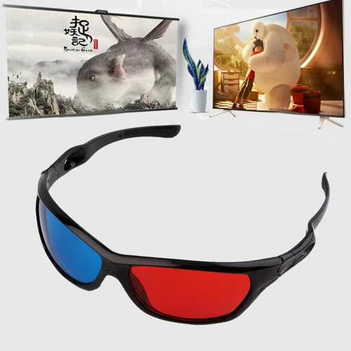 Pack Of 2 3d Plastic Glasses For Movies Games