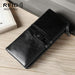 Secure Leather Wallet with Card Slots - Anti-theft