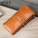 Secure Leather Wallet with Card Slots - Anti-theft