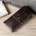 Secure Leather Wallet with Card Slots - Anti-theft