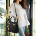 Women Tassel Leather Embroidery Crossbody Shoulder Bag