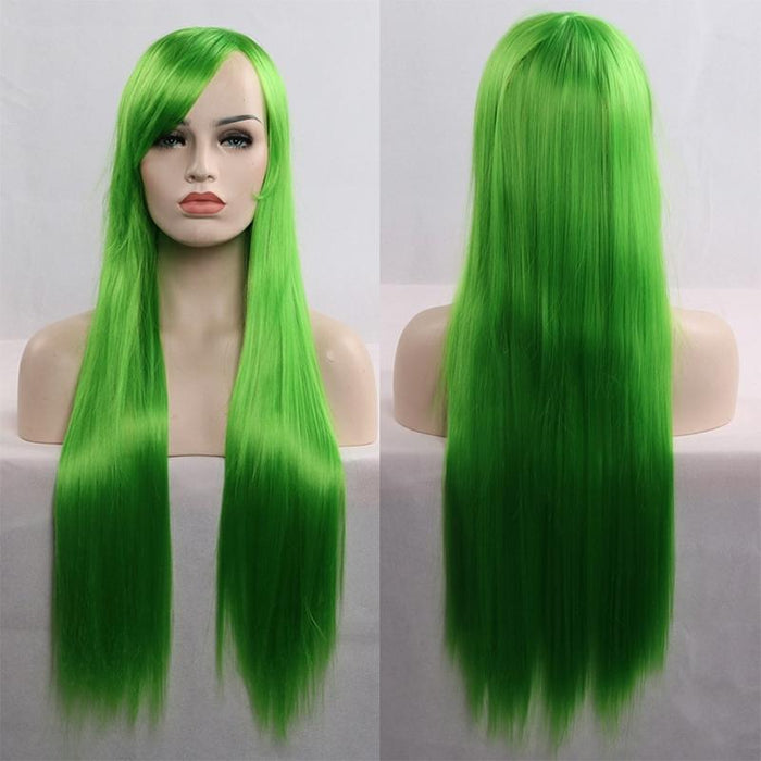 80Cm Long Straight Anime Cosplay Wig