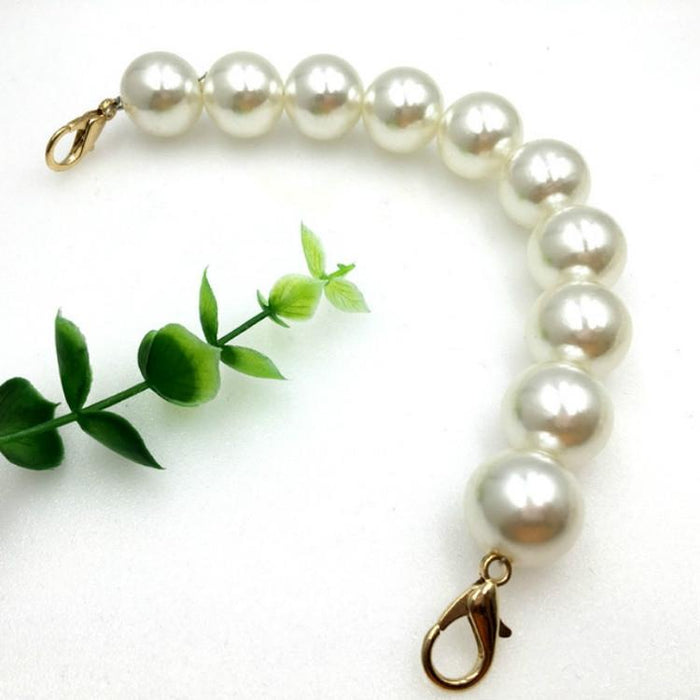 Highlight Pearl Bag Accessories Handle Decoration