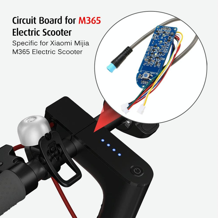 Electric Scooter Dashboard Battery Indicator Switch Panel