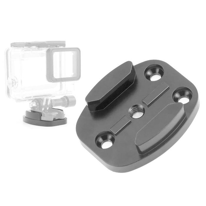 4 Hole Aluminum Quick Release Tripod Mount Base For Sports