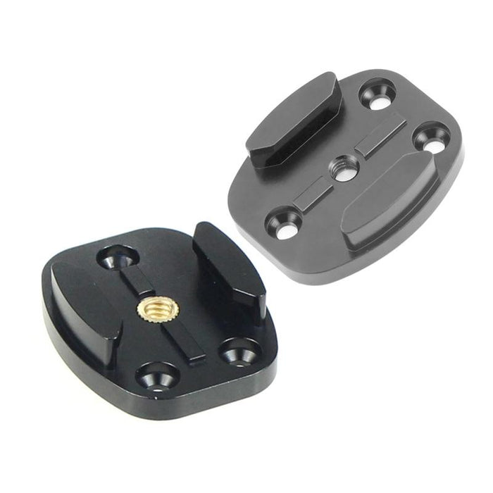 4 Hole Aluminum Quick Release Tripod Mount Base For Sports