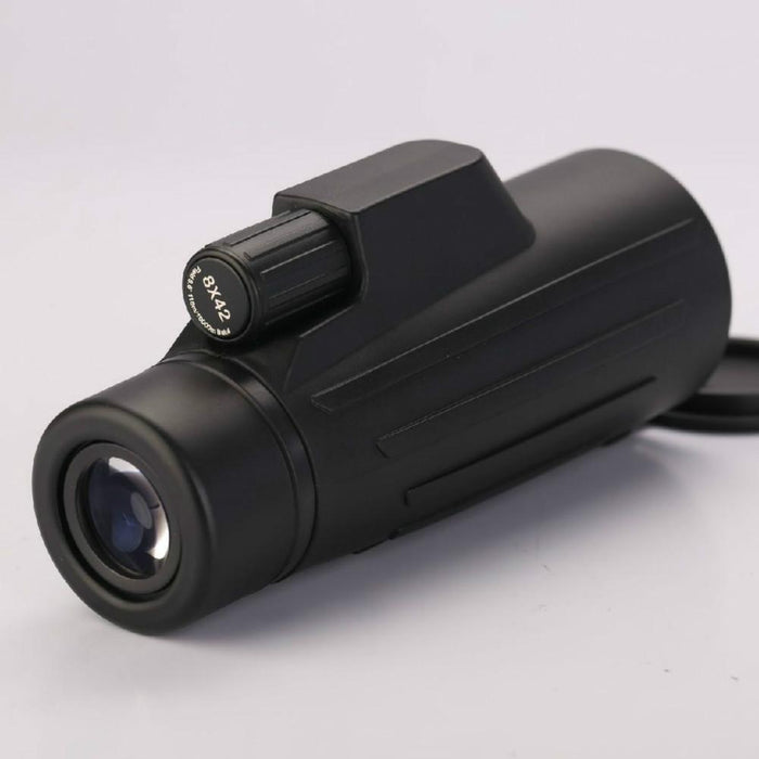 8X42 Pocket One-Hand Focus Monoculars High-Magnification Low-Light Night Vision Telescope