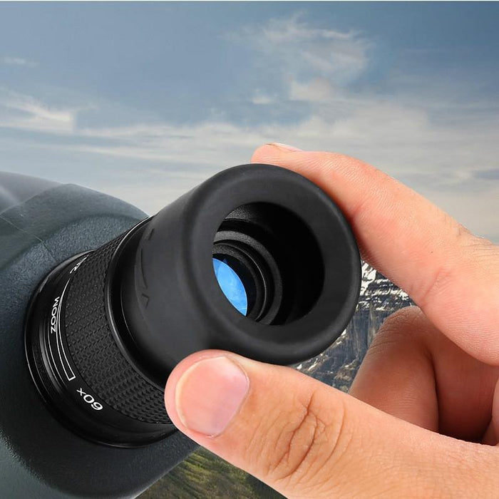 15-45X60 Zoom Single-Lens Telescope High-Definition Monocular Binoculars Outdoor Bird Watching Target Glasses