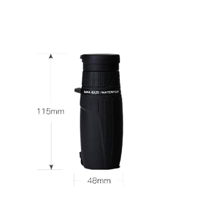 8X25 Portable Monocular Binoculars Large-Field Low-Light Night Vision Telescope