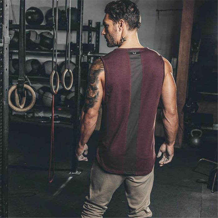 Fitness Training Loose Breathable Vest Quick-Drying Sleeveless Shirt Size