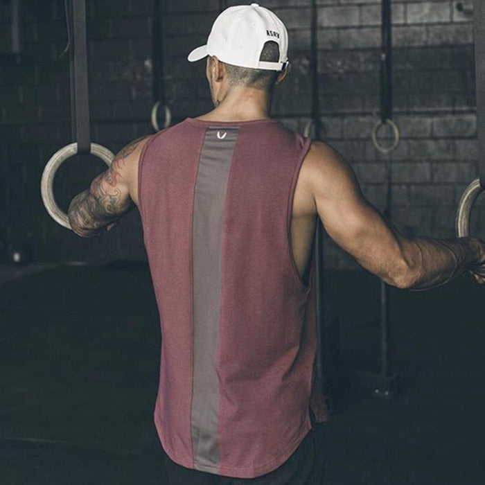 Fitness Training Loose Breathable Vest Quick-Drying Sleeveless Shirt Size