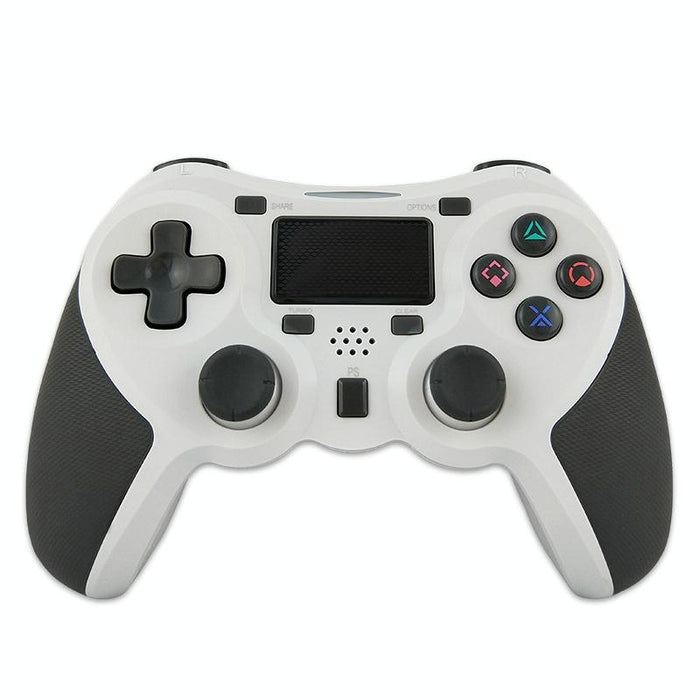 Rubberized Wireless Game Controller Bluetooth Handle For Ps4 Host