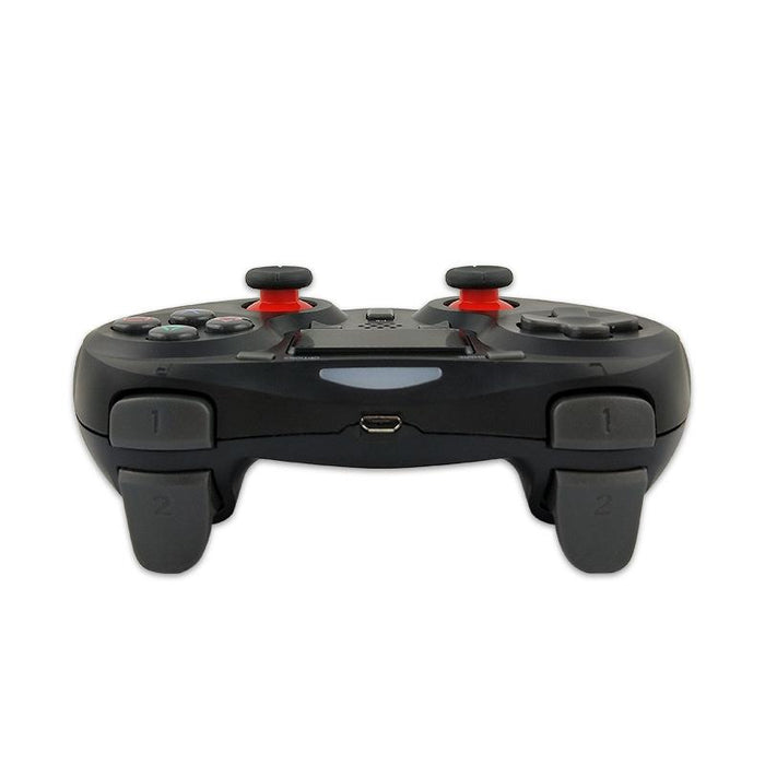 Rubberized Wireless Game Controller Bluetooth Handle For Ps4 Host