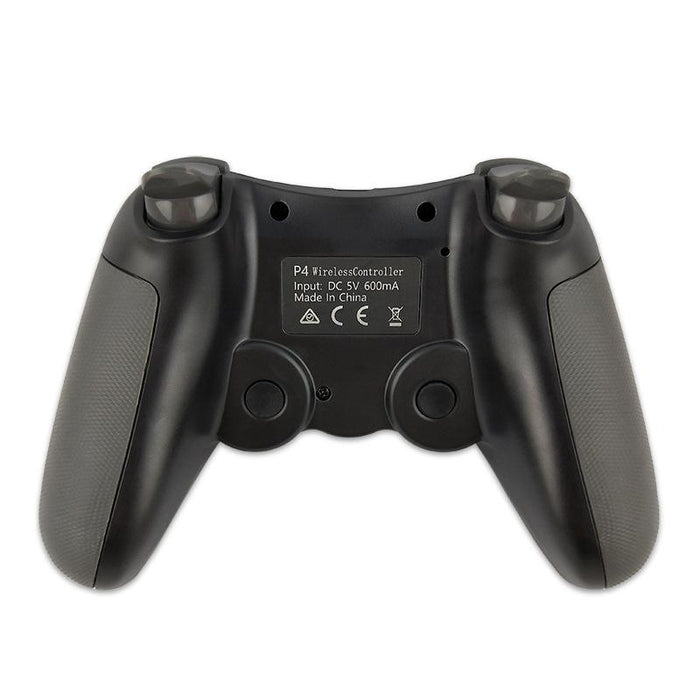 Rubberized Wireless Game Controller Bluetooth Handle For Ps4 Host