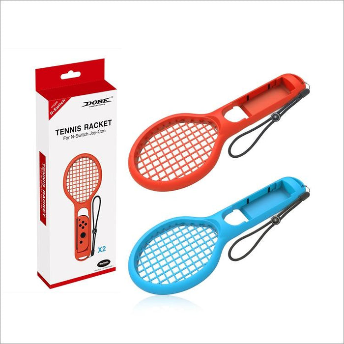 Small Handle Tennis Racket For Switch Red/