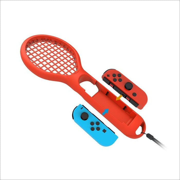 Small Handle Tennis Racket For Switch Red/