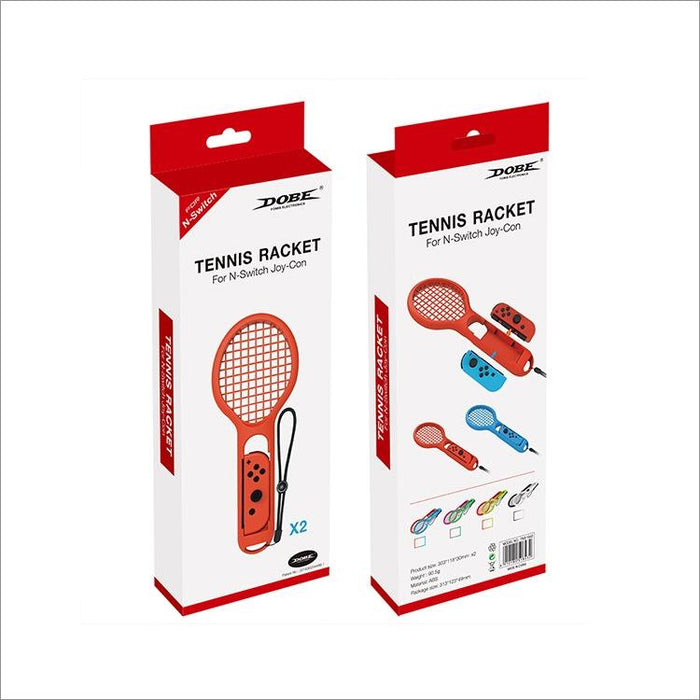 Small Handle Tennis Racket For Switch Red/